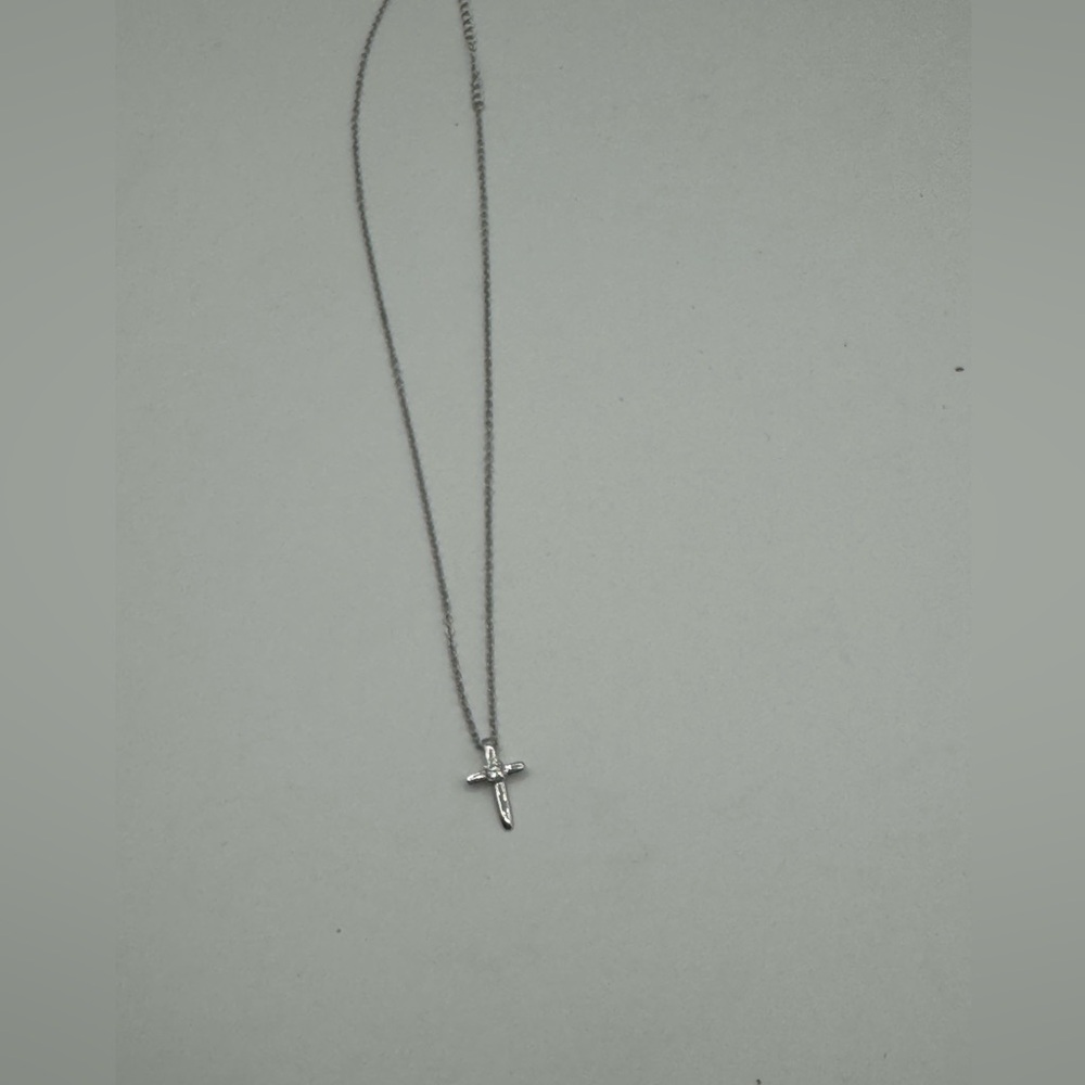Elegant Cross Pendant Necklace